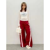 ラメラインワイドパンツ【セットアップ着用可能】 | EVRIS | 詳細画像29