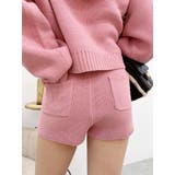ダブルジャガードニットショートパンツ【セットアップ着用可能】 | EVRIS | 詳細画像30 