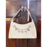 ホワイト | モチーフチェーンハンドBAG | EVRIS