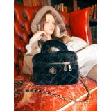 フェイクファーキルティングバニティ－BAG | EVRIS | 詳細画像3 