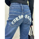 バックグラフィックフレアデニムパンツ | EVRIS | 詳細画像11 