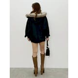 オーバーサイズ ZIP UPフーディー | EVRIS | 詳細画像15 