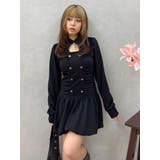 ナポレオデザインスウェットミニワンピース | EVRIS | 詳細画像23 