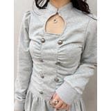 ナポレオデザインスウェットミニワンピース | EVRIS | 詳細画像6 