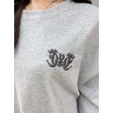 レースドッキングオーバーサイズスウェットトップス | EVRIS | 詳細画像17 