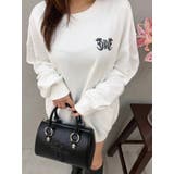 レースドッキングオーバーサイズスウェットトップス | EVRIS | 詳細画像24 