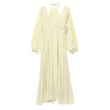 イエロー | LAYERED DOLMAN OP/レイヤードドルマンワンピース | CALNAMUR