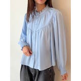 SHIRRING FLARE BL/シャーリングフレアブラウス | CALNAMUR | 詳細画像11 