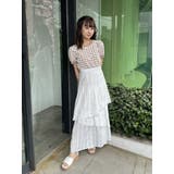 LACE LIKE TIERED SKIRT/レースライクティアードスカート | CALNAMUR | 詳細画像17