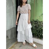 LACE LIKE TIERED SKIRT/レースライクティアードスカート | CALNAMUR | 詳細画像18