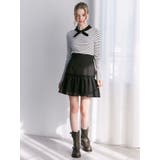 GATHER HIGH MINI SK/ギャザーハイミニスカート | CALNAMUR | 詳細画像3 