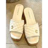 QULTING CORK SANDALS/キルティングコルクサンダル | CALNAMUR | 詳細画像1 