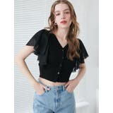 TULLE RUFFLE 2WAY PO/チュールラッフル2WAYプルオーバー | CALNAMUR | 詳細画像2 