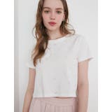 CALNAMUR KIRAKIRA TEE/CALNAMURキラキラTシャツ | CALNAMUR | 詳細画像5 