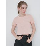 ピンク | CALNAMUR KIRAKIRA TEE/CALNAMURキラキラTシャツ | CALNAMUR