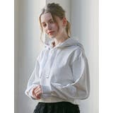 ＜dazzlinコラボ＞LOGO SHORT HOODIE | CALNAMUR | 詳細画像9 