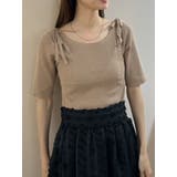 CAMI LIKE RIB KNIT/キャミライクリブニット | CALNAMUR | 詳細画像9 