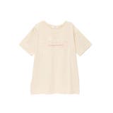 ベージュ | EMBOSS+PRINT TEE/エンボス+プリントTシャツ | CALNAMUR
