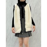 REVERSIBLE FUR VEST/リバーシブルファーベスト | CALNAMUR | 詳細画像21