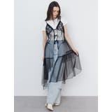 TULLE CAMISOLE DRESS/チュールキャミソールドレス | CALNAMUR | 詳細画像3 