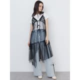 TULLE CAMISOLE DRESS/チュールキャミソールドレス | CALNAMUR | 詳細画像5 