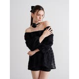 3D ROSE TULLE BL/3Dローズチュールブラウス | CALNAMUR | 詳細画像12 