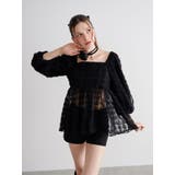 3D ROSE TULLE BL/3Dローズチュールブラウス | CALNAMUR | 詳細画像16 