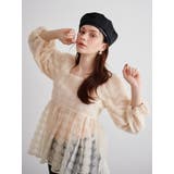 3D ROSE TULLE BL/3Dローズチュールブラウス | CALNAMUR | 詳細画像17 