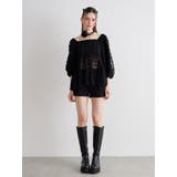 3D ROSE TULLE BL/3Dローズチュールブラウス | CALNAMUR | 詳細画像28 