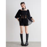 3D ROSE TULLE BL/3Dローズチュールブラウス | CALNAMUR | 詳細画像29 