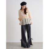 3D ROSE TULLE BL/3Dローズチュールブラウス | CALNAMUR | 詳細画像32 