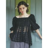 3D ROSE TULLE BL/3Dローズチュールブラウス | CALNAMUR | 詳細画像34 