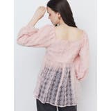 3D ROSE TULLE BL/3Dローズチュールブラウス | CALNAMUR | 詳細画像37 