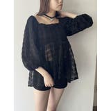 3D ROSE TULLE BL/3Dローズチュールブラウス | CALNAMUR | 詳細画像44 