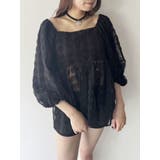 3D ROSE TULLE BL/3Dローズチュールブラウス | CALNAMUR | 詳細画像45 