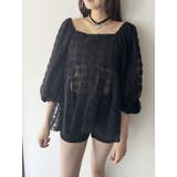 3D ROSE TULLE BL/3Dローズチュールブラウス | CALNAMUR | 詳細画像46 