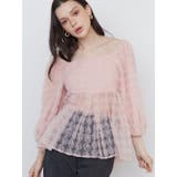 3D ROSE TULLE BL/3Dローズチュールブラウス | CALNAMUR | 詳細画像6 