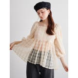 3D ROSE TULLE BL/3Dローズチュールブラウス | CALNAMUR | 詳細画像8 