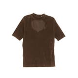 ブラウン | TULLE FLOCKING EMB | CALNAMUR