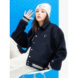 ネイビー | ＜CALNAMUR×NEW ERA＞MELTON VARSITY | CALNAMUR