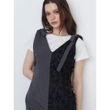 RIBBON 2WAY JUMPER OP/リボンWAYジャンパーワンピース | CALNAMUR | 詳細画像12 