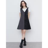 RIBBON 2WAY JUMPER OP/リボンWAYジャンパーワンピース | CALNAMUR | 詳細画像3 