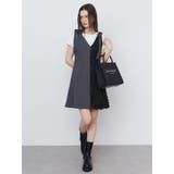 RIBBON 2WAY JUMPER OP/リボンWAYジャンパーワンピース | CALNAMUR | 詳細画像6 