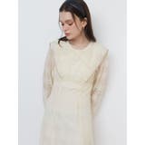 RIBBON COLLAR LACE OP/リボンカラーレースワンピース | CALNAMUR | 詳細画像11 