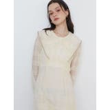 RIBBON COLLAR LACE OP/リボンカラーレースワンピース | CALNAMUR | 詳細画像12 