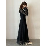 RIBBON COLLAR LACE OP/リボンカラーレースワンピース | CALNAMUR | 詳細画像14 