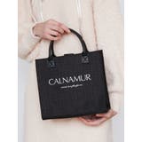 TWEED LOGO BAG/ツイードロゴバッグ | CALNAMUR | 詳細画像4 
