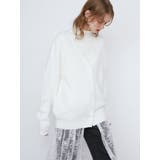 LACE×KNIT LONG CD/レース×ニットロングカーディガン | CALNAMUR | 詳細画像17