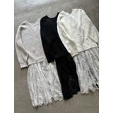 LACE×KNIT LONG CD/レース×ニットロングカーディガン | CALNAMUR | 詳細画像2