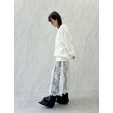 LACE×KNIT LONG CD/レース×ニットロングカーディガン | CALNAMUR | 詳細画像23
